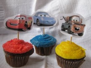 Cars - Lightning McQueen, Sally and TowMater